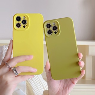 【Macaron】เคสโทรศัพท์มือถือซิลิโคน แบบนิ่ม ป้องกันกล้อง สําหรับ iPhone 14 Pro Max X XS Max XR 14 Plus 11 12 13 Pro Max