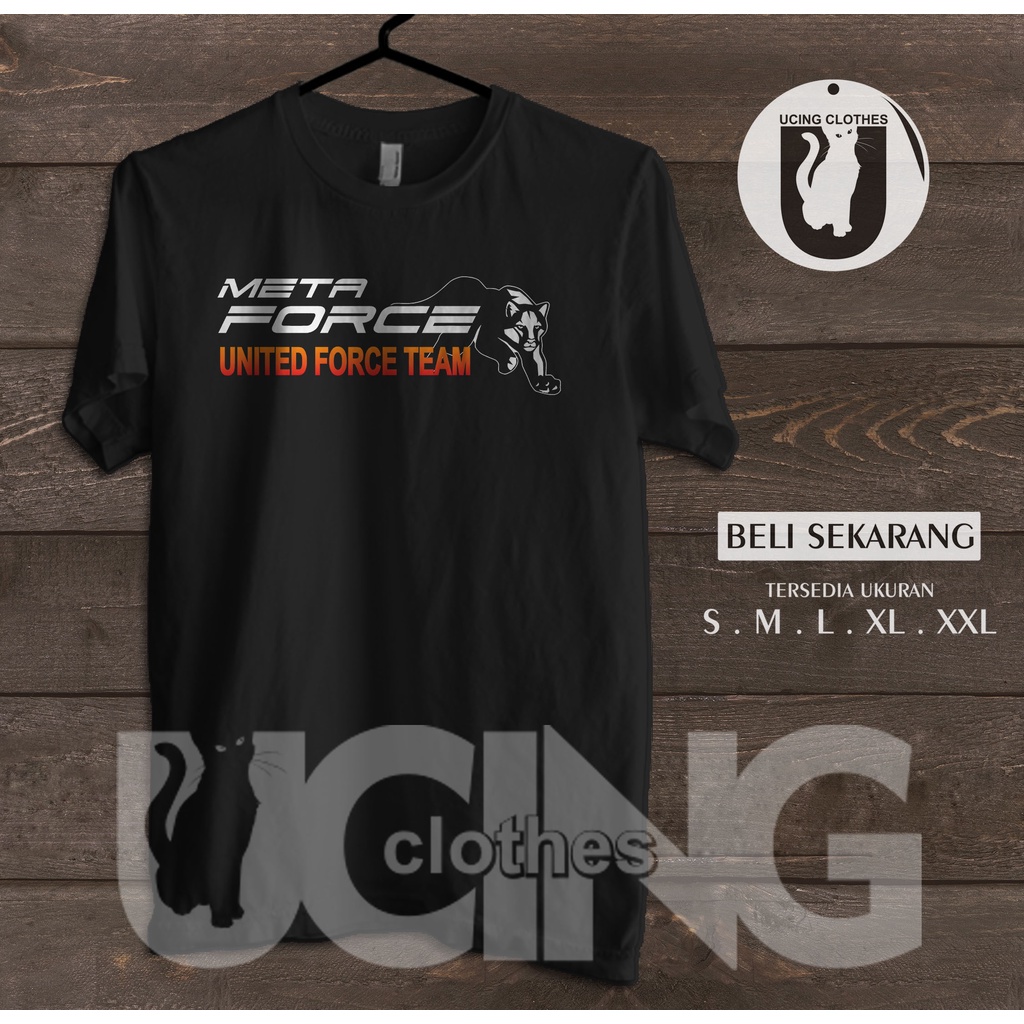 Meta Force United Force Team Logo Distro T-Shirt