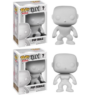 Funko POP ฟิกเกอร์ไวนิล รูปผู้ชาย และผู้หญิง DIY