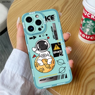 Xiaomi Poco M5S M3 X3 F3 F2 GT NFC Pro 5G สำหรับ Case TPU Cartoon Space Astronaut เคส เคสโทรศัพท์ เคสมือถือ Full Cover Shockproof Cases