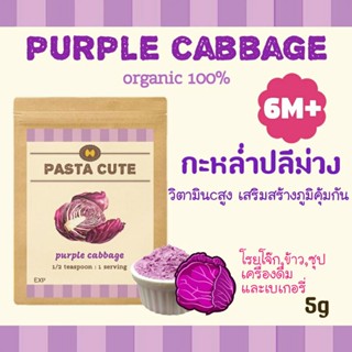 [โปรเปิดร้าน 10 แถม 1]ผงกะหล่ำปลีม่วง ออแกนิก100%สำหรับเด็ก6เดือนขึ้นไป,ผงผัก,ผัก,ข้าว,ซุป,โจ๊ก,ขนม,ข้าวตุ๋น,ข้าวบด
