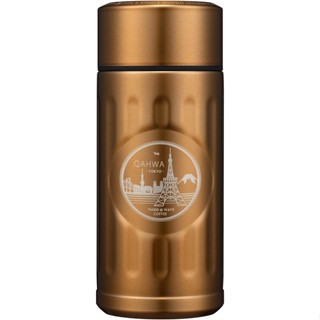 Direct from Japan CB Japan Water Bottle Gold 200ml Direct Drink Stainless Steel Bottle Vacuum Insulated Kahua Coffee Bottle QAHWA