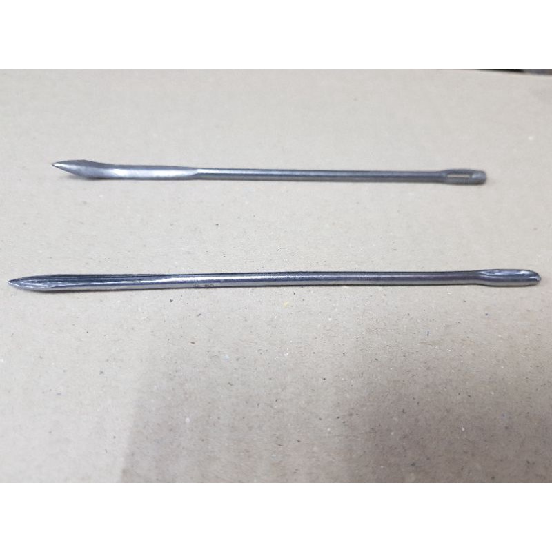 [ขนาด 6" นิ้ว] เข็มเย็บกระสอบ เข็ม เข็มเย็บถุงกระสอบ Packing needle แบบตรง แบบงอ Curved point Two Tongs Quality product