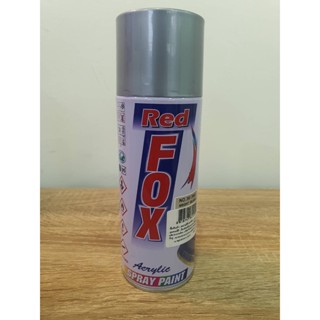 RED FOX สีสเปรย์ 400CC. สีพ่นรถ เคลือบกันสนิม ผสมสารอะครีลิค สวยเงางาม ทนทานทุกสภาพอากาศ