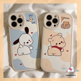 เคสโทรศัพท์มือถือ TPU นิ่ม ลายการ์ตูนหมีพูห์ สําหรับ Oppo A17K A17 A15 A95 A57 A96 A12 A54 Reno 8 T A16K A76 A55 A74 A16E A5S A3S A94 A16 A78 A58 A1K A53 A9 A5 A7 A31 A92 A33 A36 เคส