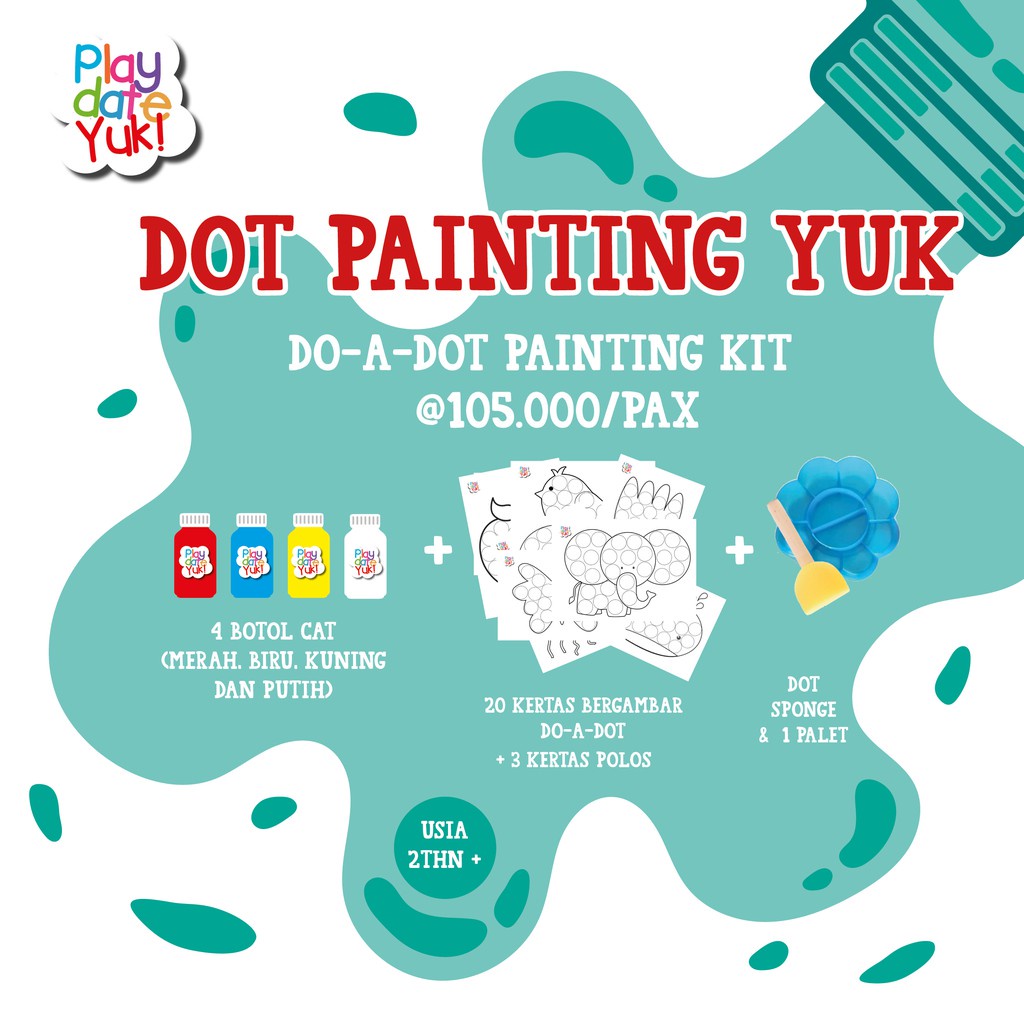 ♚Dot Painting Yuk (Can t Erasable)