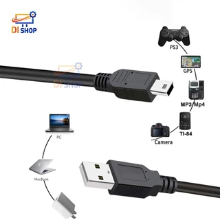 สากลมินิ USB สาย 2.0 สายชาร์จ USB ชาร์จสายเคเบิลสำหรับ DV มินิ USB พอร์ต V3 (เฉพาะ 30 ซม./1.5 ม.ส่งข้อมูลได้)