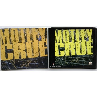 วินเทจ Motley Crue Promo Booklet 28 หน้า + 15 ชิ้น Sticker Made in Japan ขนาด 4.8 X 5.5 นิ้ว ขนาดเท่ากล่องซีดี