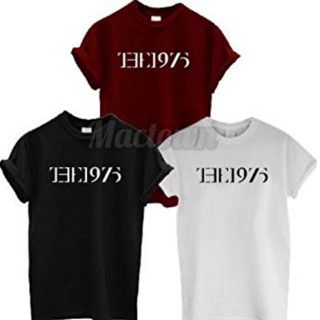 เสือยืดผู้ชาย เสื้อสาวอวบ เสื้อแม็คทาวน์ปี 1975 eWf เสื้อยืดชาย Tee เสื้อยืดผู้หญิง เสื้อขาว