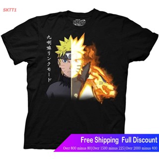 เสื้อยืดผู้ชายและผู้หญิง Ripple Junction Naruto Shippuden Naruto Biju Adult T-Shirt Short sleeve T-shirtscr6