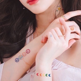 พร้อมส่ง เลือกลายได้ แทททูแฟชั่น tattoo minimal 🍑