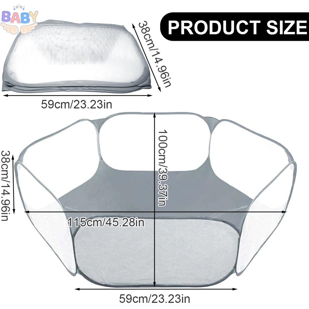 ของเล่นลูกบอลสระว่ายน้ํา แบบพกพา พับได้ สําหรับเด็กวัยหัดเดิน - รูปที่ 5