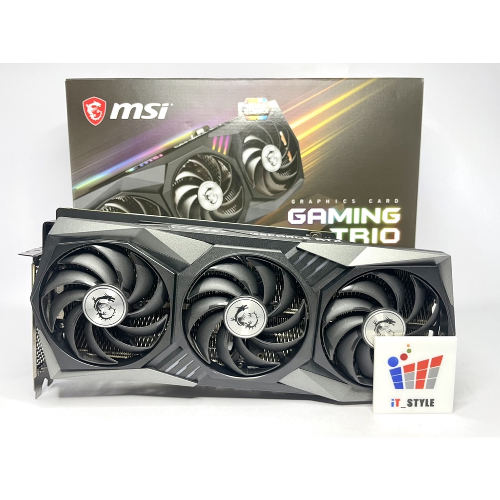 MSI GAMING TRIO GeForce RTX 3080 10GB GDDR6X VGA การ์ดจอ ประกันศูนย์ไทย ...