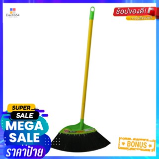 ไม้กวาดไนลอนบรูม SCOTCH-BRITE สีเขียวNYLON BROOM SCOTCH-BRITE GREEN