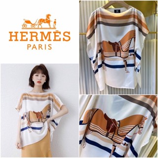 เสื้อคอกลมงาน Hermes