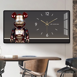 นาฬิกาควอตซ์ติดผนัง แบบไร้เสียง ของใช้ในครัวเรือน สําหรับตกแ…