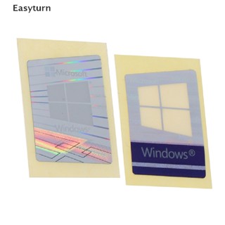 Easyturn สติกเกอร์โลโก้ Windows10 WIN10 WIN11 สําหรับตกแต่งแล็ปท็อป 1 ชิ้น