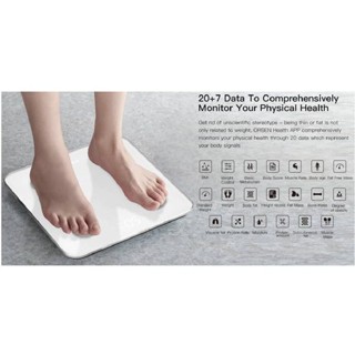 👍คืน45c.โค้ด 10CCBSEP4] Orsen by Eloop A1 เครื่องชั่งน้ำหนักอัจฉริยะ Smart Body Fat Scale ที่ชั่งน้ำหนัก วัดมวลไขมัน