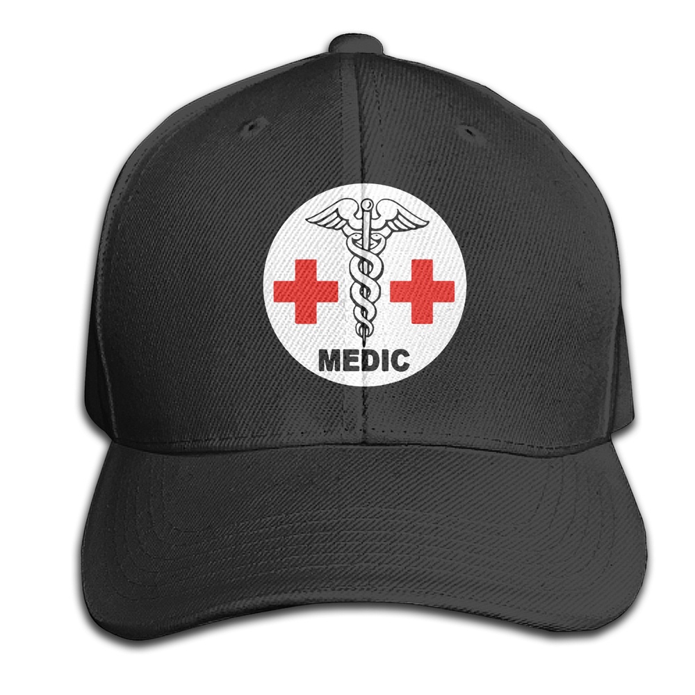 ใหม่ Medic Recto Verso Medical Evasan Auxiliaire Sanitaire Auxsan Denim หมวกปรับได้ของขวัญคริสต์มาส 