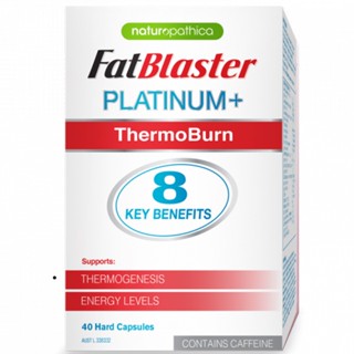 Naturopathica Fatblaster Platinum + ThermoBurn 40 แคปซูล 8 Keys Benefits จาก ออสเตรเลีย