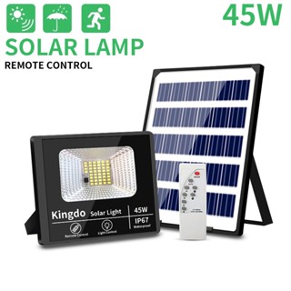 【1PCS/2PCS/3PCS/5Pcs】Solar Light IP67 45W ไฟโซล่า ไฟสปอตไลท์ กันน้ำ ไฟ Solar Cell ใช้พลังงานแสงอาทิตย์