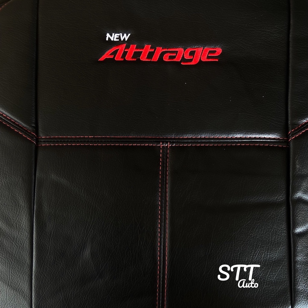 ชุดหุ้มเบาะ Mitsubishi ATTRAGE ปี 2012 – 2019 หน้าหลัง ตรงรุ่น เข้ารูป [ทั้งคัน] mitsubishi attrage หุ้มเบาะ แอทราจ ราคา ถูกที่สุด ดีลบีเคเค แกลเลอรีภาพที่ 5