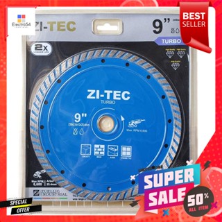 แผ่นตัดเพชร ZITEC TURBO 9 นิ้วSEGMENTED DIAMOND BLADE ZITEC TURBO 9"