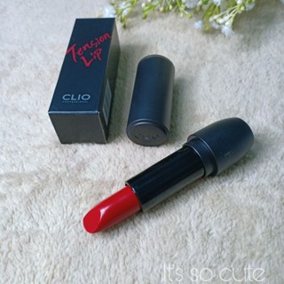 ลิป ลิปสติก ลิปเกาหลี ของแท้💯% Clio Tension Lip 3.5g ลิปเนื้อกำมะหยี่ ติดทนนาน สีสวยชัด เครื่องสำอาง สัญญาเกาหลีแท้