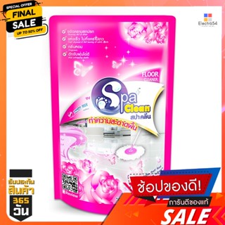 สปาคลีนน้ำยาถูพื้น โรแมนติกโรส 400 มล.SPACLEAN FLOOR CLEANER PINK 400 ML.