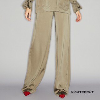 VICKTEERUT Wide Leg Trousers   กางเกงขาบาน