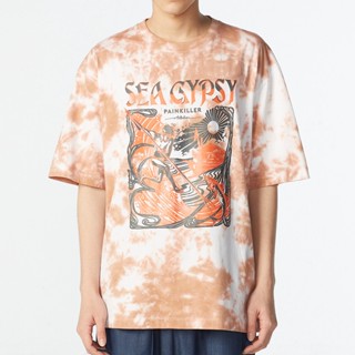 PAINKILLER เพนคิลเลอร์ เสื้อมัดย้อม เสื้อผ้าผู้ชาย / SEA GYPSY OVERSIZED TIE DYED / รุ่น 07-0-0100 / AW22