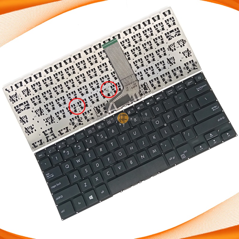 คุณภาพสําหรับแป้นพิมพ์ Asus X411U X411UA X411UF