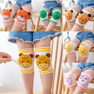 สนับเข่าเด็ก มีกันลื่น รูปยิ้ม น่ารัก ถุงรองคลานเด็ก สนับเข่…