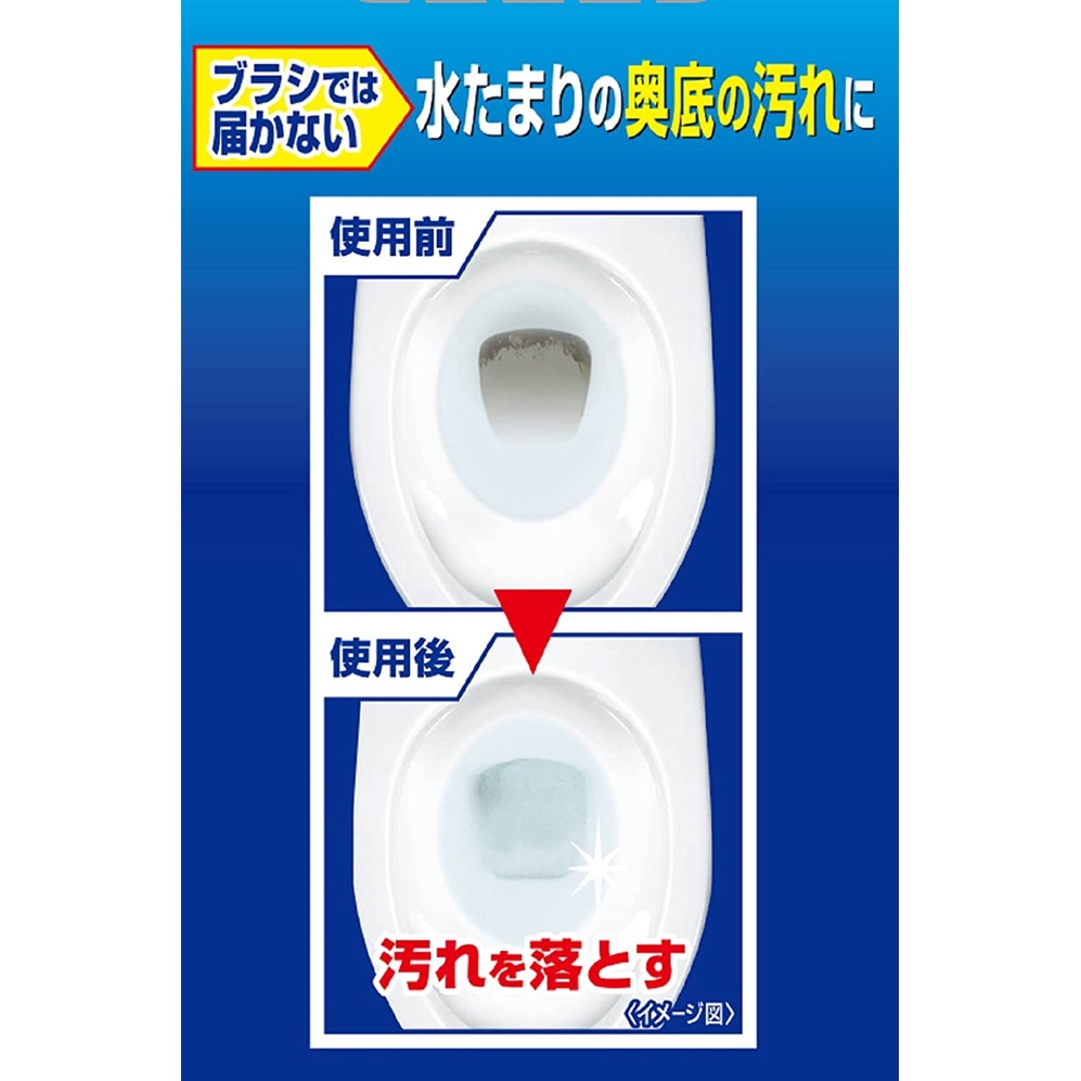 เม็ดฟู่ทำความสะอาดชักโครก Kobayashi Bluelet Toilet Flushing ขจัดคราบ ฆ่าเชื้อโรค และดับกลิ่น