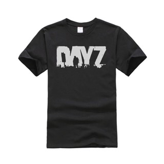 เสื้อยืด เสื้อยืดสีพื้น - ผ้าฝ้าย100%ลําลองแขนสั้นเสื้อยืดเกม Dayz พิมพ์ของขวัญวันเกิดสําหรับผู้ชาย