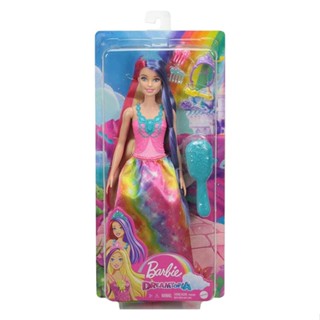 ตุ๊กตาบาร์บี้ครีมโทเปียผมยาว Barbie Dreamtopia รุ่น GTF37