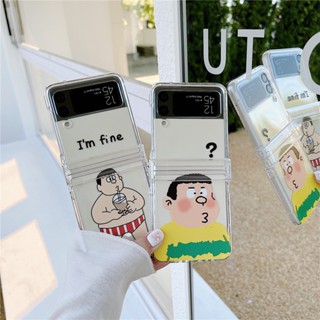 เคสโทรศัพท์มือถือ กันกระแทก ลายการ์ตูนโดราเอมอน สําหรับ Samsung Galaxy Z Flip 4 Takeshi Gian Z Flip 3 5G