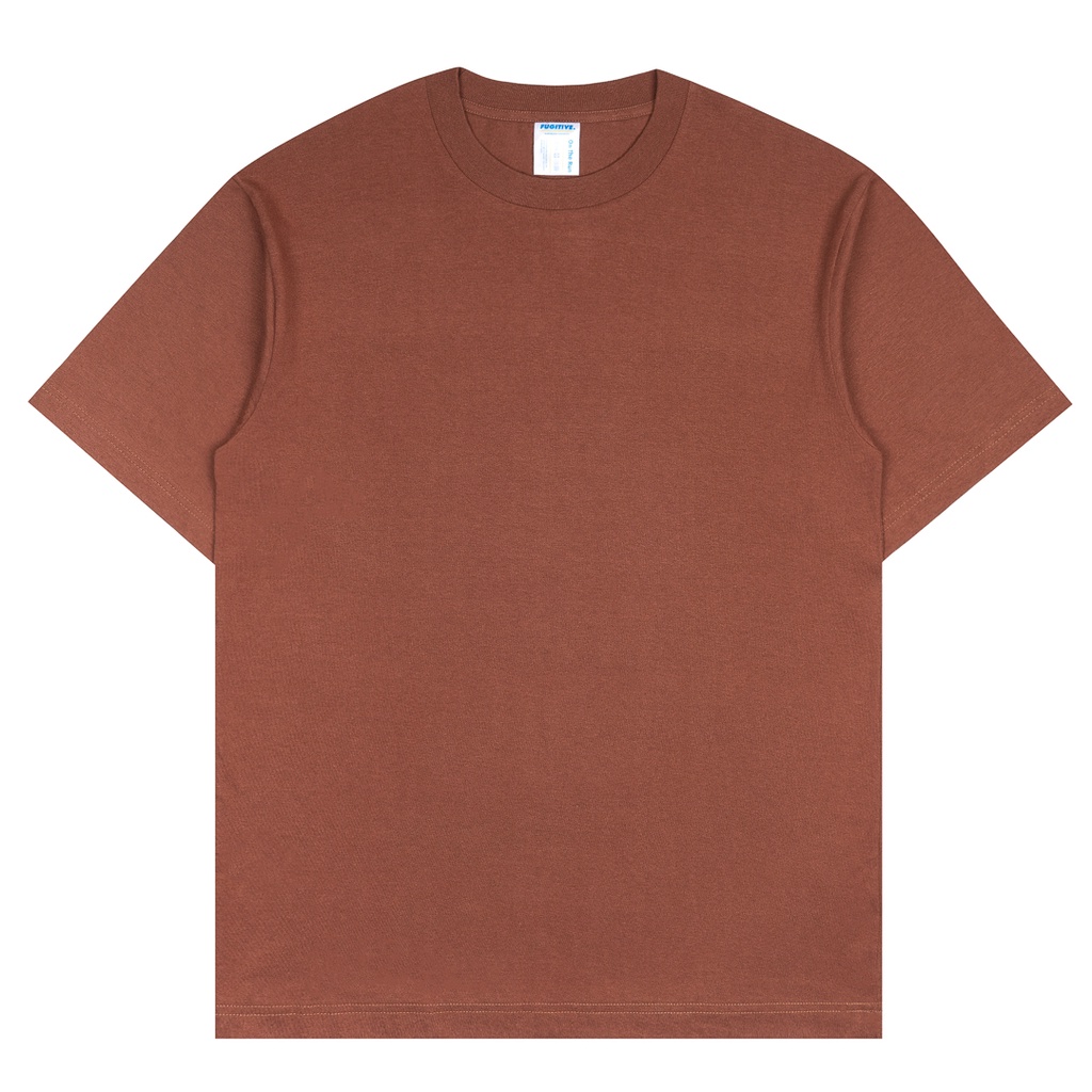 เสื้อยืด โอเวอร์ไซซ์ ลาย Fugitive On The Run 24s สีน้ําตาล