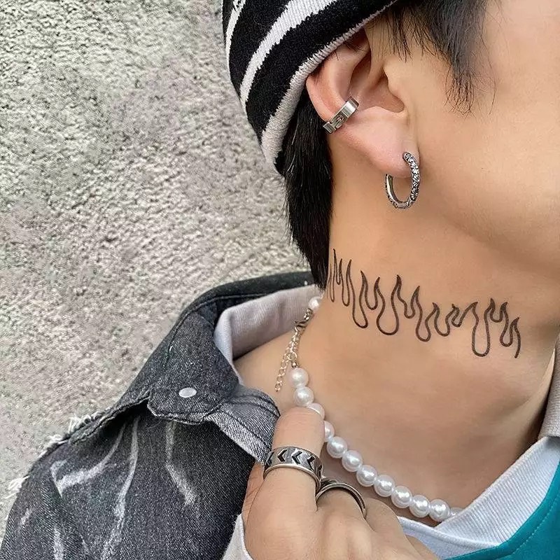 ต่างหูผู้ชายแบบห่วงเจาะลายดอกไม้สไตล์วินเทจ ตุ้มหูวินเทจ สไตล์เท่ เครื่องประดับแฟชั่น สำหรับผู้ชายและผู้หญิง ราคา ถูกที่สุด ดีลบีเคเค แกลเลอรีภาพที่ 8