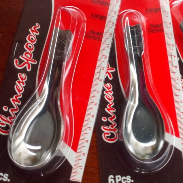 Zebra kiddy Thailand ตุ่มแพ็ค 6 ช้อน - 100181,พรีเมี่ยม 430 สแตนเลส