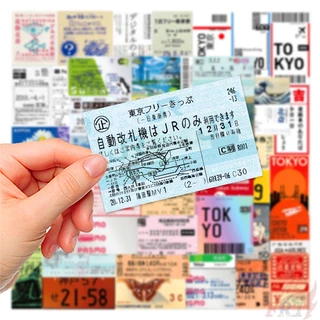 ❉ Japanese Customs & Culture Art Series 04 Tokyo Travel Stamps Stickers ❉ 60Pcs/Set Fashion DIY Waterproof Decals Doodle Stickers