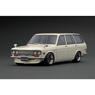 Ignition Model Datsun Bluebired (510) Wagon White