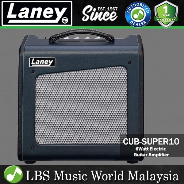 Laney CUB-SUPER10 6 วัตต์ 10 นิ้วหลอดทั้งหมด HH Custom ลําโพง Amp กีตาร์ไฟฟ้า Combo Amplifier (CUB S