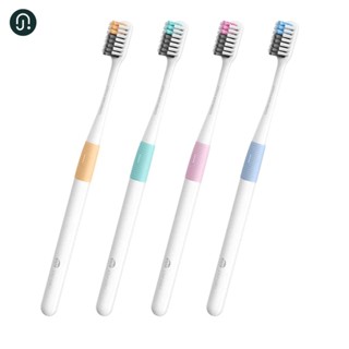 Xiaomi Youpin Dr.Bei แปรงสีฟัน ขนแปรงนุ่ม 4 ชิ้นใน 1 กล่อง