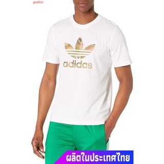 เสื้อคู่ gothic Adidasเสื้อยืดผู้ชาย Adidas Originals Mens Camo Infill Tee AdidasSports T-shirt($G