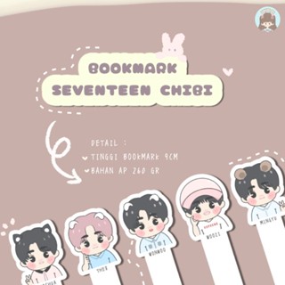 ที่คั่นหนังสือ seventeen chibi ver