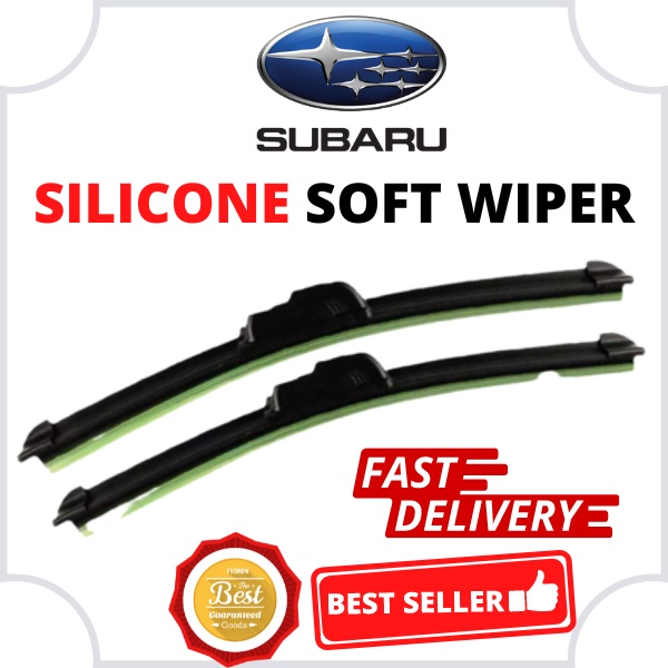 ซิลิโคนนุ่ม WIPER WINDSHIELD สําหรับ SUBARU XV OUTBACK IMPREZA FORESTER WRX BRZ FORESTER SJ LEVORG
