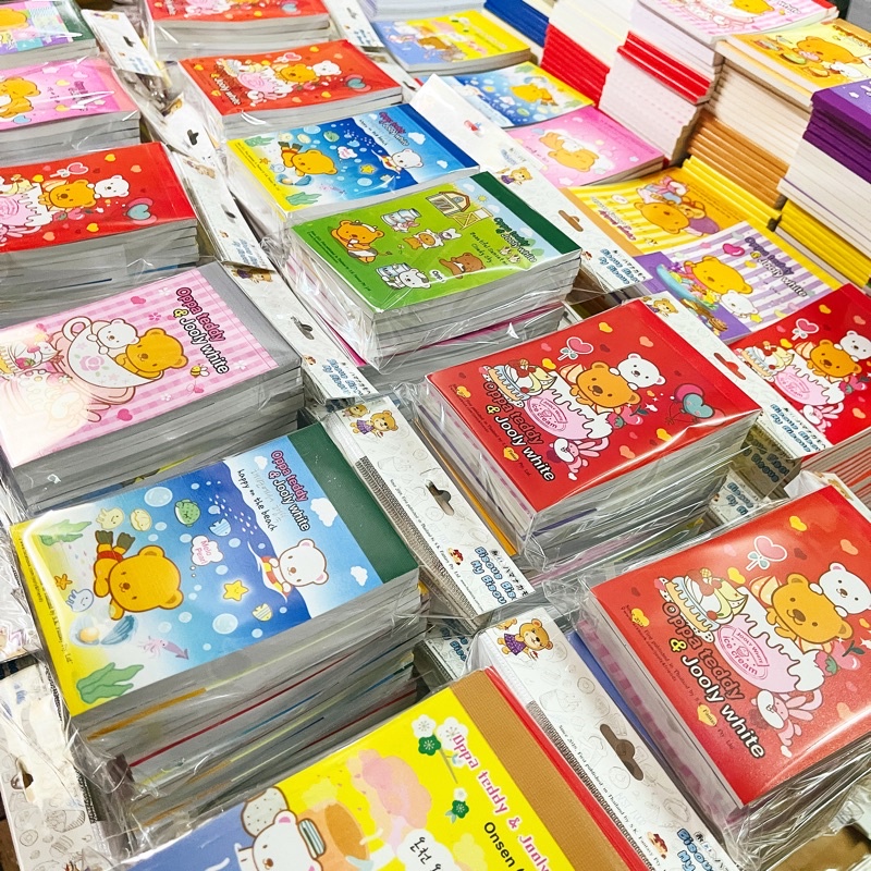 สมุดโน๊ต กระดาษฉีกได้ พร้อมส่ง