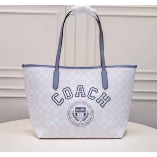 COACH City Tote 💯เช็คสิาค้าก่อนกดสั่งซื้อ‼️กระเป๋าสะพาย กระเป๋าแบรนด์เนม กระเป๋าสะพายข้าง
