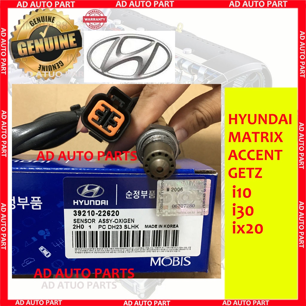 HYUNDAI ACCENT 1.5 1.6,GETZ 1.3 1.4 1.6,MATRIX 1.6,i10,i30,ix20/Kia Rio JB OXYGEN O2 EXHAUST SENSOR 